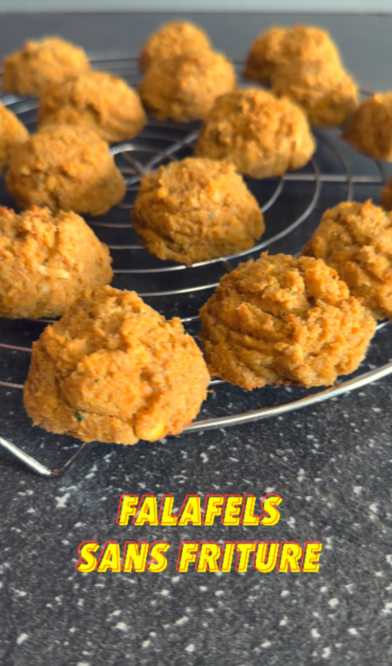 Falafels maison sans friture sans gluten