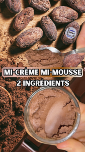 Lire la suite à propos de l’article Crémeux chocolaté sans cuisson 2 ingrédients