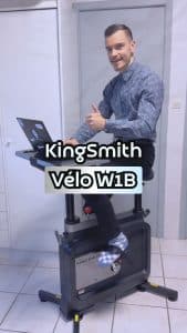 Lire la suite à propos de l’article Vélo d’appartement KingSmith W1B de FR WalkingPad