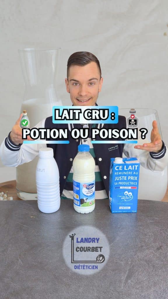 Lire la suite à propos de l’article Le lait cru : une boisson supérieure ou surcôtée ?