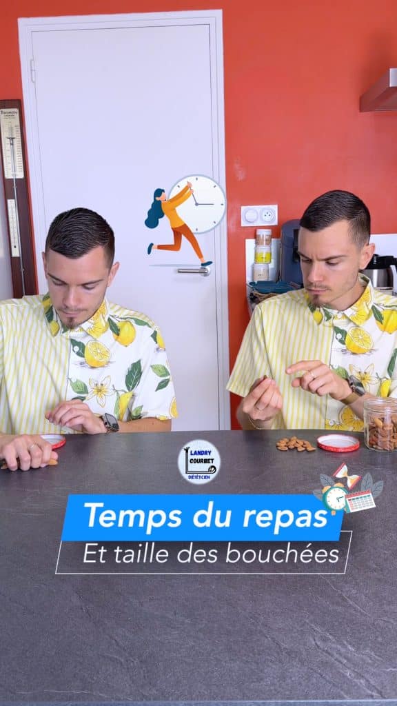 Lire la suite à propos de l’article Le temps des repas et la taille des bouchées