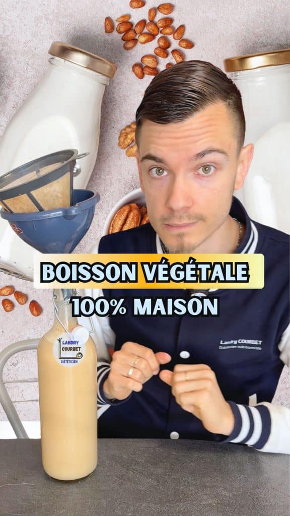 Lire la suite à propos de l’article Boisson végétale maison type « lait d’amande »