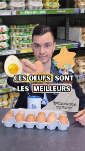 oeufs bleu blanc coeur