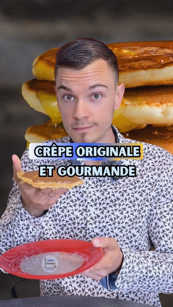 Lire la suite à propos de l’article « Crêpe » original aux flocons d’avoine cachés