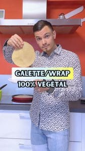 crêpe végétale