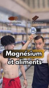 aliments riches en magnésium