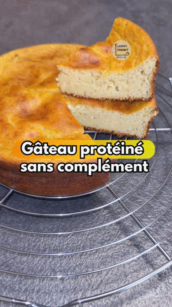 Lire la suite à propos de l’article Gâteau protéiné sans poudre de protéine !