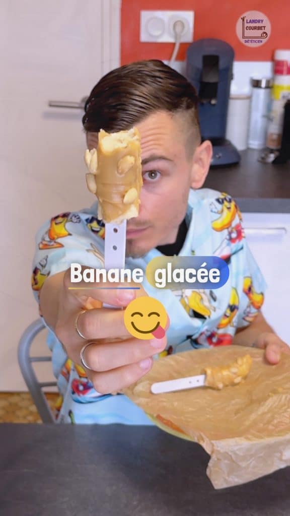 glace banane