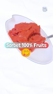 Lire la suite à propos de l’article Sorbet maison sans sorbetière