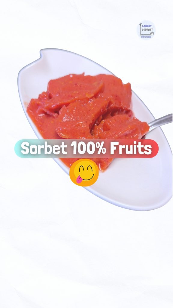 Lire la suite à propos de l’article Sorbet maison sans sorbetière